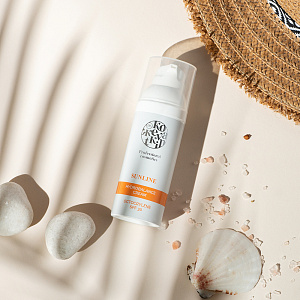 Крем солнцезащитный для лица Гидробаланс SPF 30, 50 мл. Увлажнение, защита и питание.