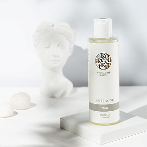 Anti-acne Тоник для проблемной кожи, 200 мл. Тонизирование, выравнивание pH, уменьшение количества чёрных точек.