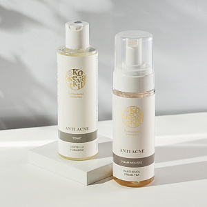 Anti-acne Пенка-мусс для умывания для проблемной кожи, 150 мл. Очищение, нормализация работы сальных желёз, уменьшение количества чёрных точек.